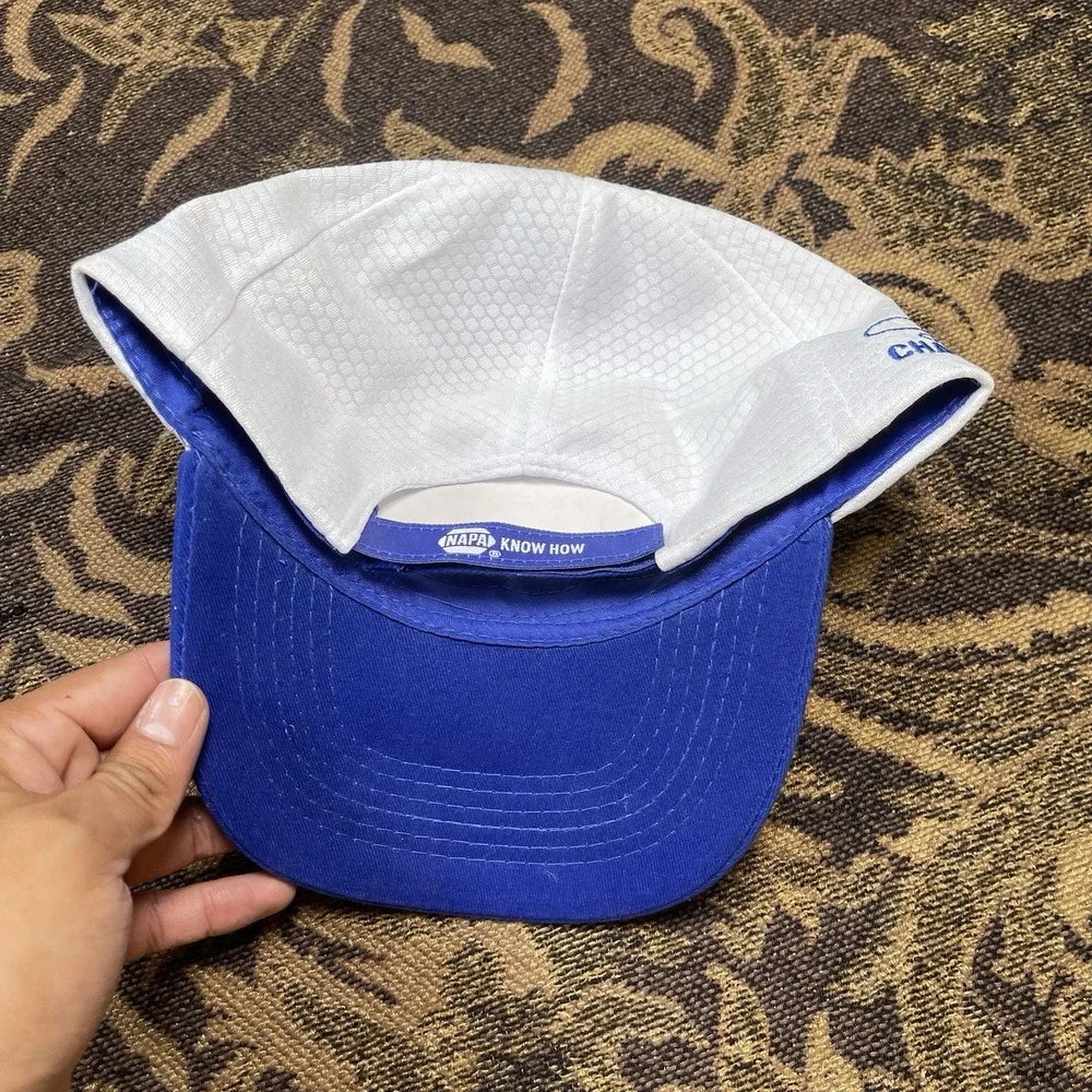 CHASE ELLIOTT NAPA RACING HENDRICK/White & Blue CAP HAT #9 Know How
